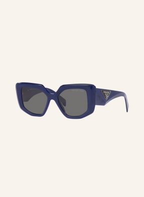 Zdjęcia - Okulary przeciwsłoneczne Prada  0Pr14Zs blau 18D5Z1 - NIEBIESKI/ CZARNY/ SZARY 