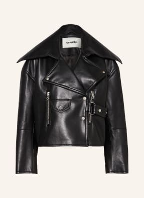 Nanushka Biker jacket ADO in leather look