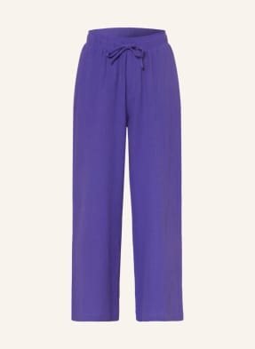 darling harbour Wide leg trousers made of muslin