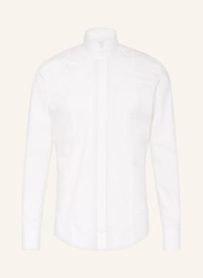 WILVORST Smoking-Hemd Extra Slim Fit mit Stehkragen und Umschlagmanschette