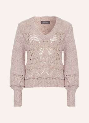 MOS MOSH Oversized sweater LIVIA with glitter thread