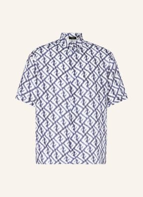 FENDI Short sleeve shirt comfort fit in linen