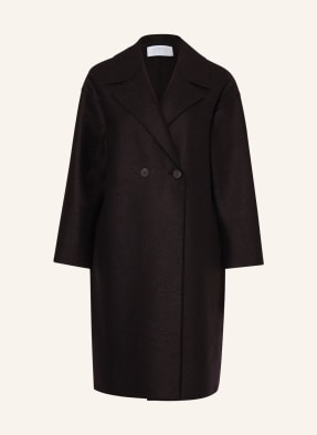 HARRIS WHARF LONDON Vlněný kabát