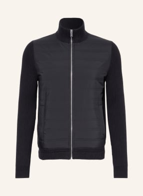 REISS Jacket TRAINER in mixed materials
