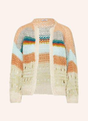 MAIAMI Oversized knit cardigan with mohair