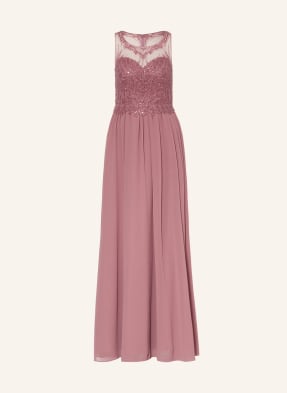 LAONA Evening dress with sequins and decorative beads