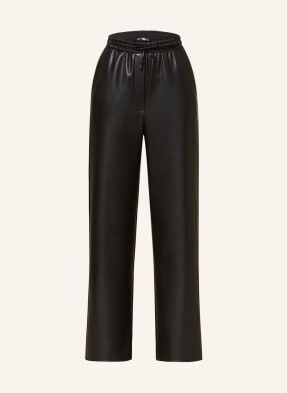 PATRIZIA PEPE Pants in jogger style in leather look