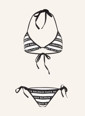 BALMAIN Triangel-Bikini NEW ICONIC STRIPES