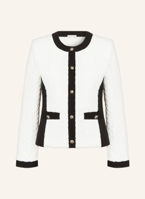 LIU JO Jacket in mixed materials with glitter thread