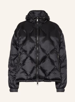 Louis Vuitton Grey Synthetic Quilted Patch Ski Down Jacket M Louis Vuitton