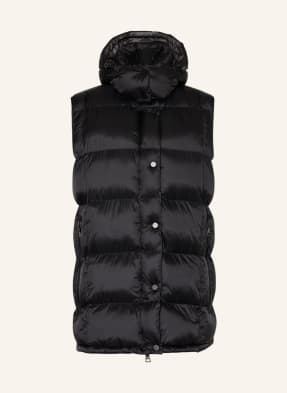 No.1 Como Quilted vest MILLIE WE with detachable hood