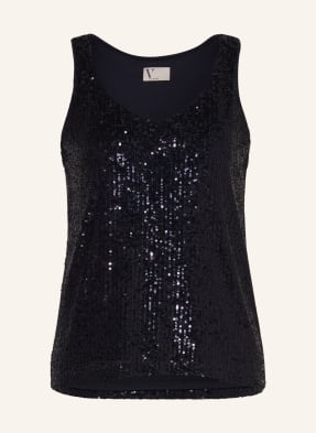 V by Vera Mont Top with sequins