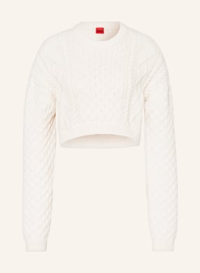 HUGO Cropped-Pullover SCROVEY