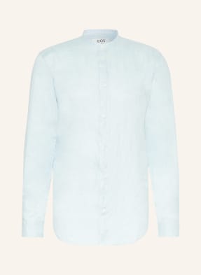 COS Shirt regular fit with stand-up collar