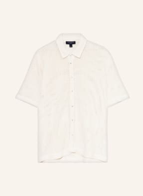 ALLSAINTS Short sleeve shirt MUNROSE comfort fit in knit fabric