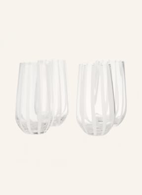 BROSTE COPENHAGEN Set of 4 cocktail glasses SANDVIG