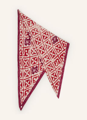 friendly hunting Triangular scarf in cashmere