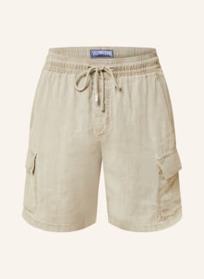 VILEBREQUIN Linen cargo shorts
