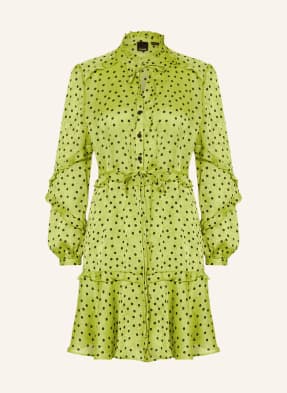 PINKO Jacquard dress PICCADILLY with frills