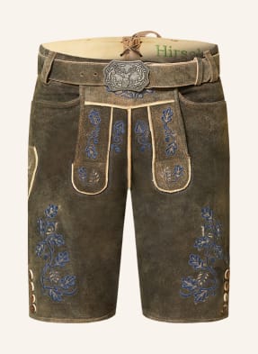 HIRSCHER Spodnie skórzane w stylu ludowym LENGGRIES