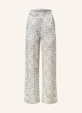 friendly hunting Wide leg trousers made of silk