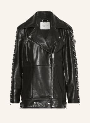 ENVELOPE 1976 Leather jacket STONE