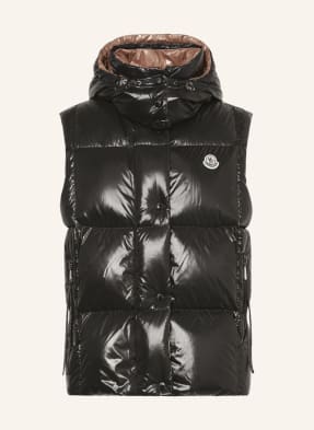 MONCLER Down vest LUZULE with removable hood