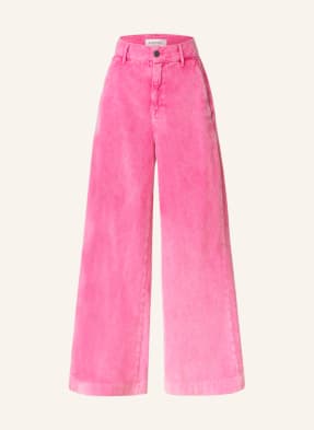 summum woman Wide leg trousers made of corduroy