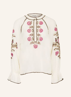 summum woman Shirt blouse with embroidery