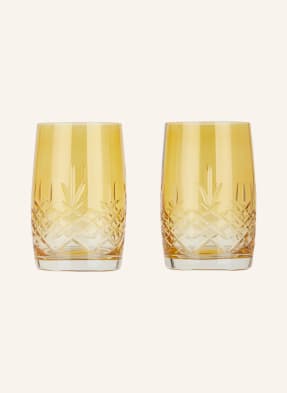 FREDERIK BAGGER Set of 2 drinking glasses CRISPY AQUA XL