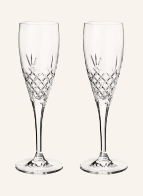 FREDERIK BAGGER Set of 2 champagne glasses CRISPY CELEBRATION EMERALD