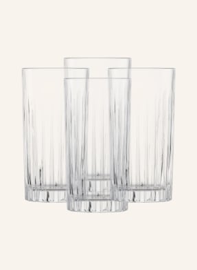 SCHOTT ZWIESEL Set of 4 tall drinking glasses STAGE