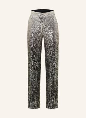CAMBIO Trousers AVRIL with sequins