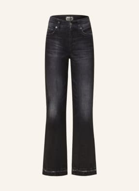 CAMBIO Bootcut jeans FRANCESCA with decorative gems