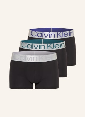 Calvin Klein 3er-Pack Boxershorts STEEL COTTON