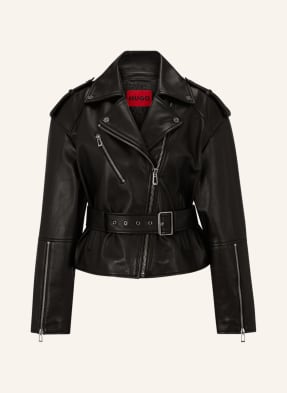 HUGO Leather jacket LAYA