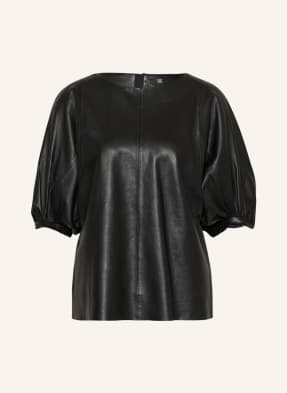 RIANI Shirt blouse made of leather