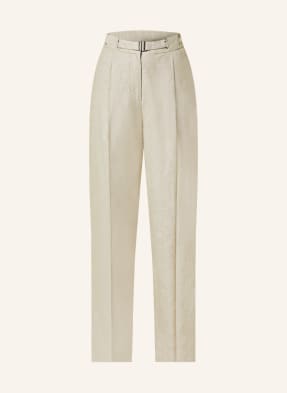 REMAIN Wide leg trousers with linen