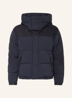 Ten c Down jacket with removable hood