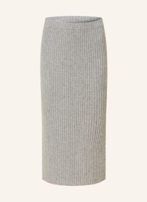 ALLUDE Knit skirt in cashmere