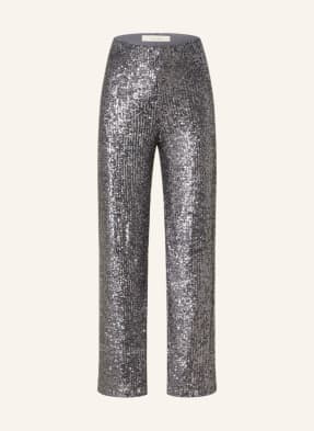 lilienfels Wide leg trousers with sequins