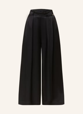 MOS MOSH Wide leg trousers THEA made of satin