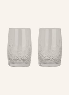 FREDERIK BAGGER Set of 2 drinking glasses CRISPY AQUA XL