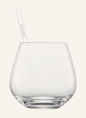 SCHOTT ZWIESEL Set of 4 drinking glasses HAPPY HOURS with straws