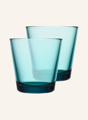 iittala Set of 2 drinking glasses KARTIO