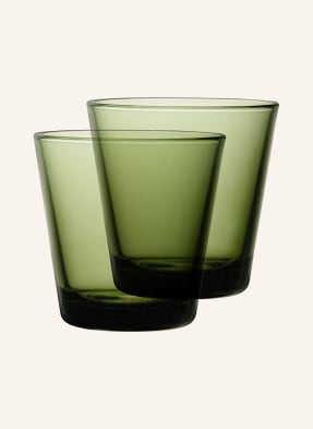iittala Set of 2 drinking glasses KARTIO
