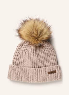 norton Hat with real fur bobble