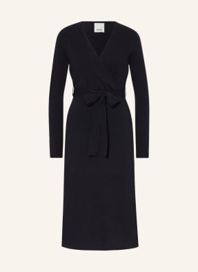 ALLUDE Knit dress with cashmere