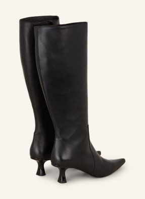 ZINDA Patent leather boots 40