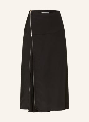 JIL SANDER Skirt with silk